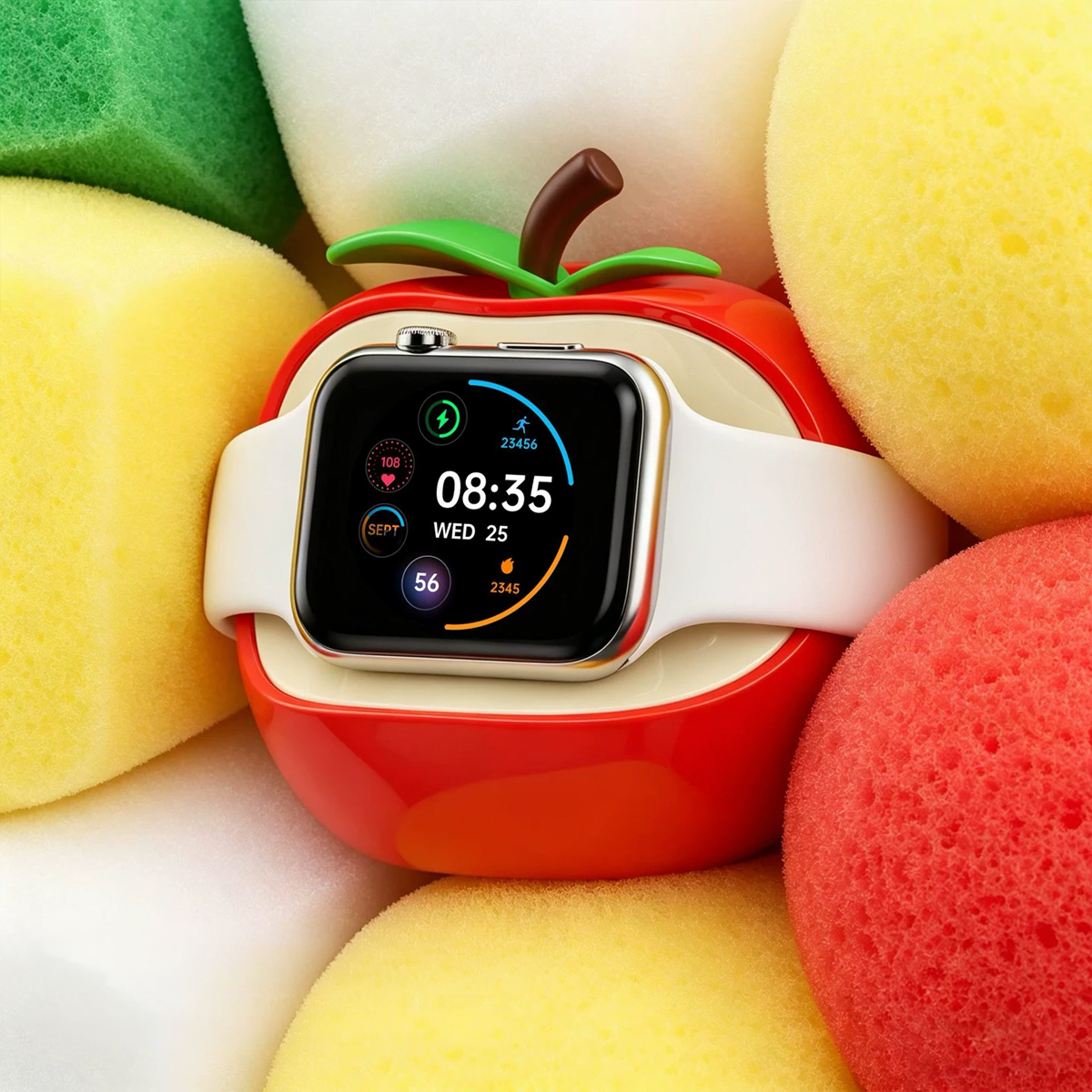 Silicone Watch Charger Stand F - Watch Charging Dock recension och pris