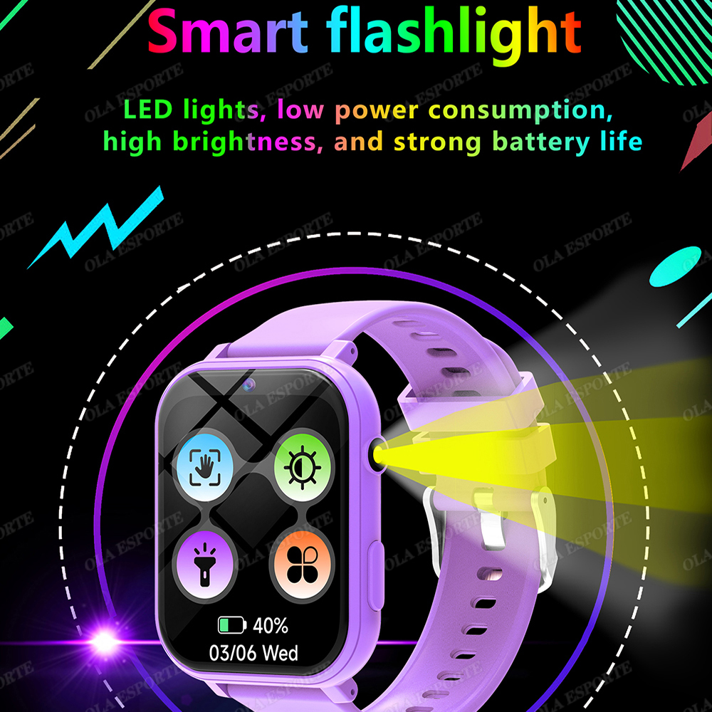 2026 New Kids Smart Watch For  - Smartwatch Watches For Kid Boy With Alarm recension och pris