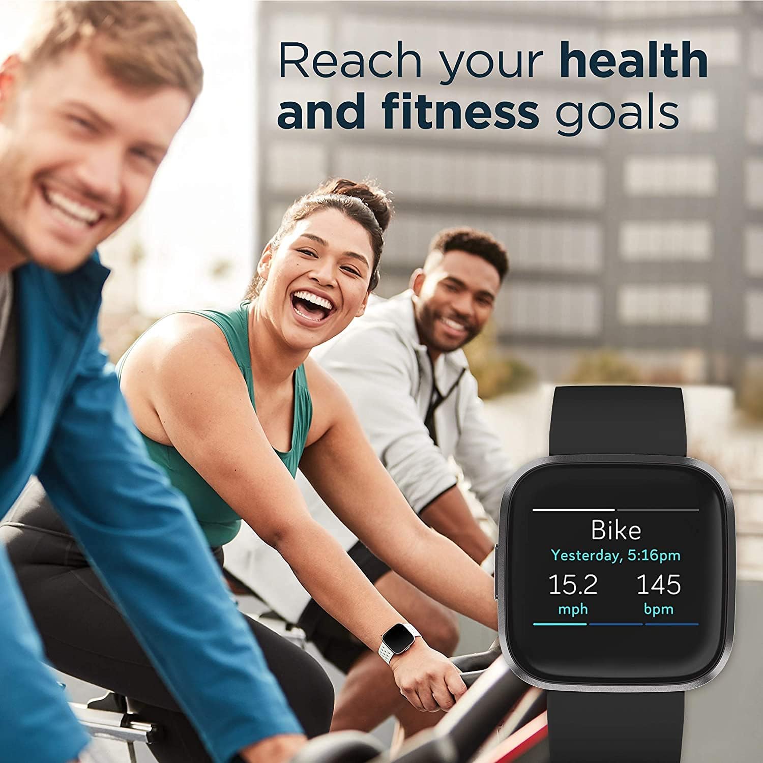 Fitbit Versa 2 Health and Fitn - Smartwatch Health Watches recension och pris