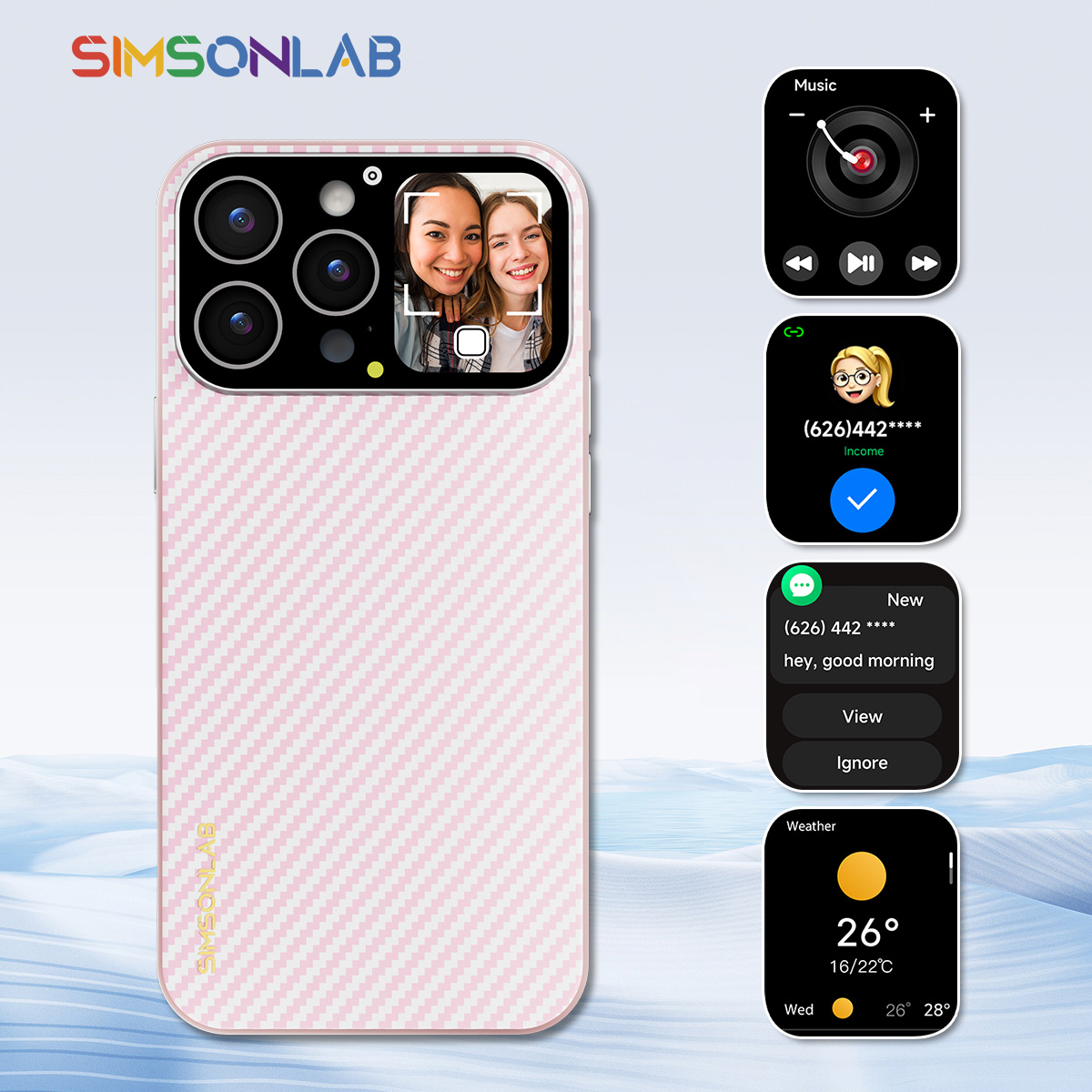 New Smart Phone Case for iPhon - Smartwatch Watches Wallpaper recension och pris