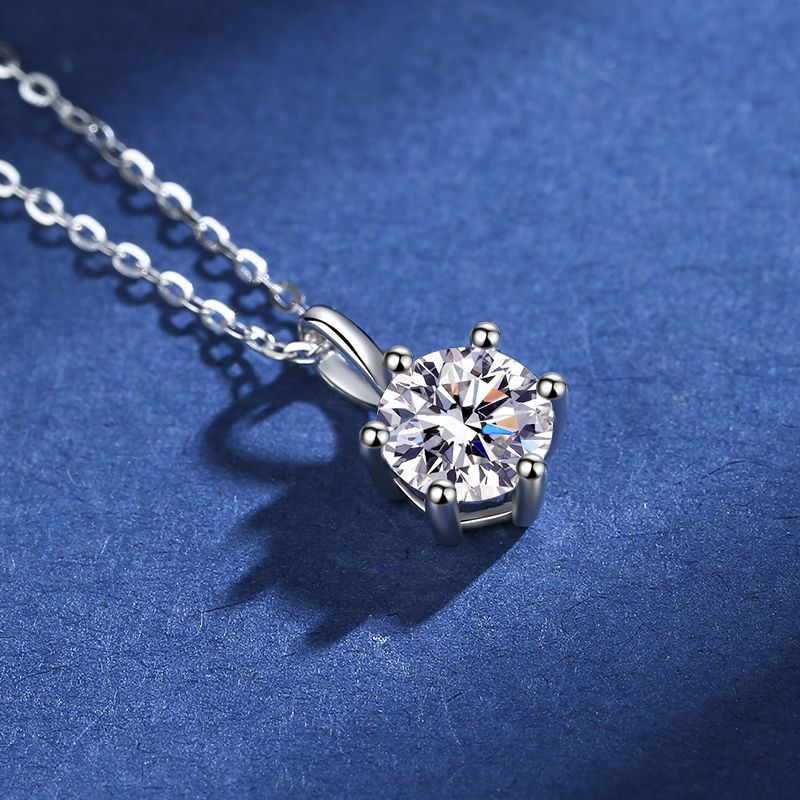 Silver 925 6 Prong Moissanite  - Vs Smartwatch recension och pris