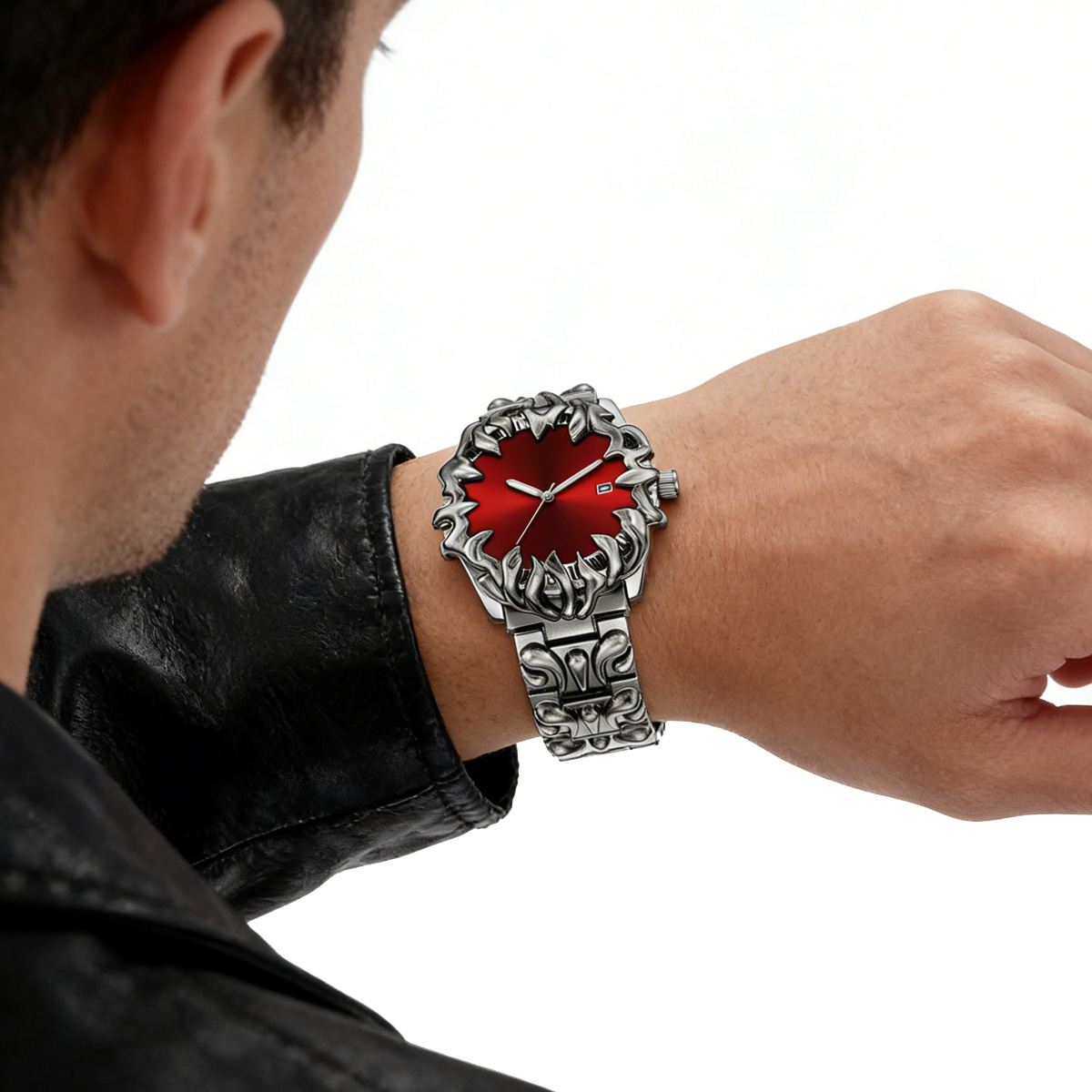 Stainless Steel Men Watch 40mm - Smartwatch Military Watches For Men recension och pris