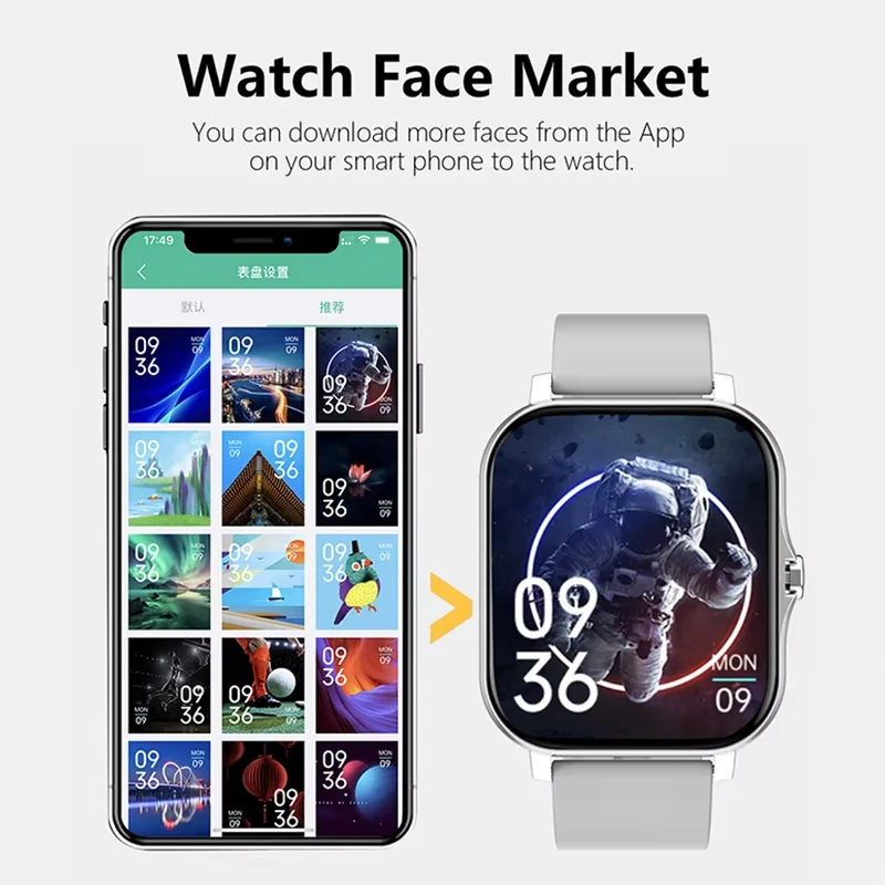 Lenovo 1.83 Waterproof Sport S - Smartwatch Health Watches recension och pris