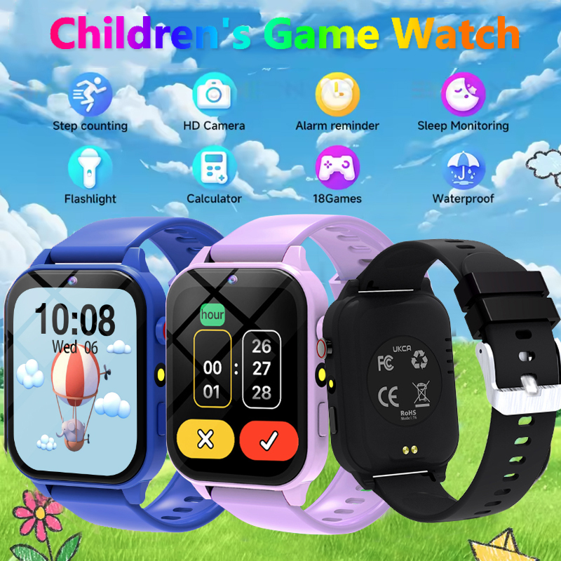 Kids Game Smart Watch Flashlig - Smartwatch Watches For Kid Boy With Alarm recension och pris