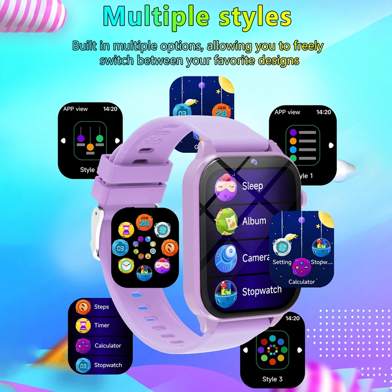 Kids Game Smart Watch Flashlig - Smartwatch Watches For Kid Boy With Alarm recension och pris