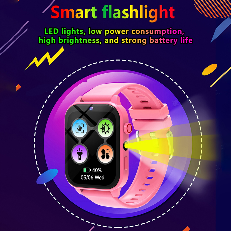 Kids Game Smart Watch Flashlig - Smartwatch Watches For Kid Boy With Alarm recension och pris