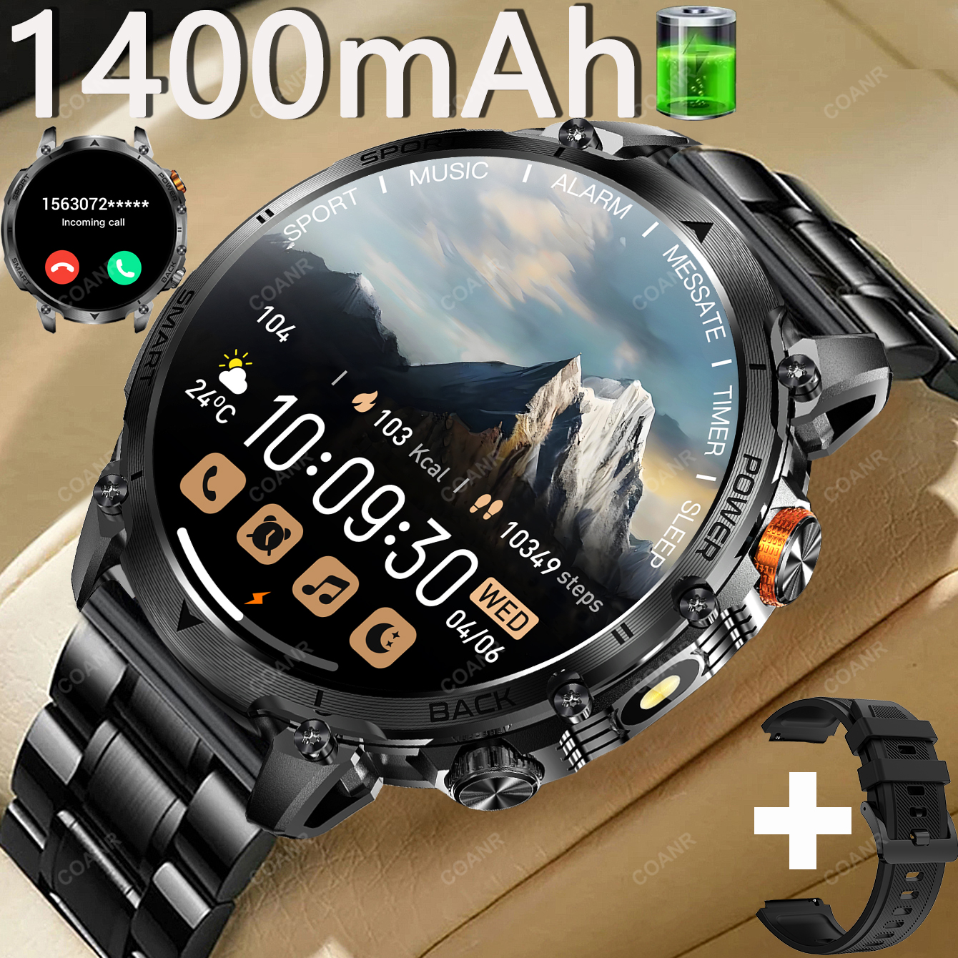 New Military Men's Outdoor Spo - Smartwatch Military Watches For Men recension och pris