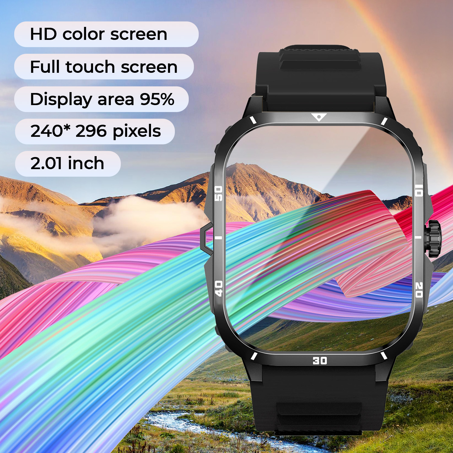 2025 NEW Military Smartwatch 2 - Smartwatch New Watches 2025 recension och pris