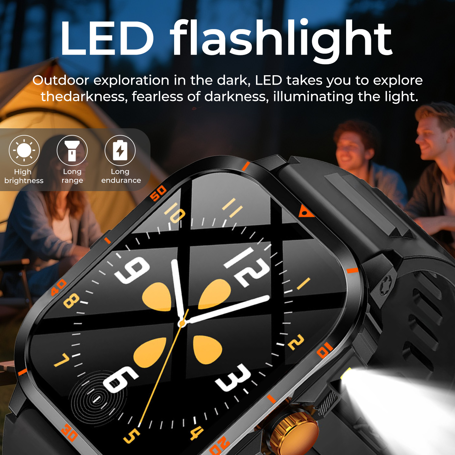 2025 NEW Military Smartwatch 2 - Smartwatch New Watches 2025 recension och pris