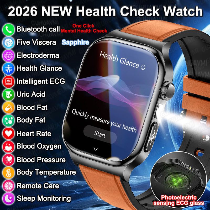 2026 New Accurate Diagnosis Sm - Smartwatch Military Watches For Men recension och pris