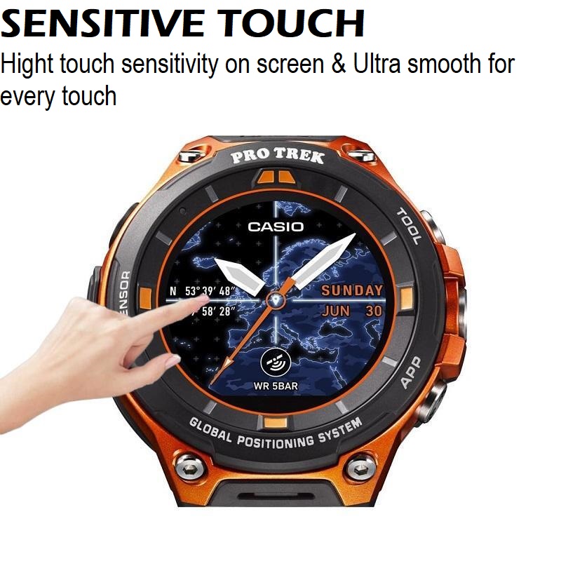 5PCS Smart Watch Screen Protec - Casio Watches Smartwatch recension och pris