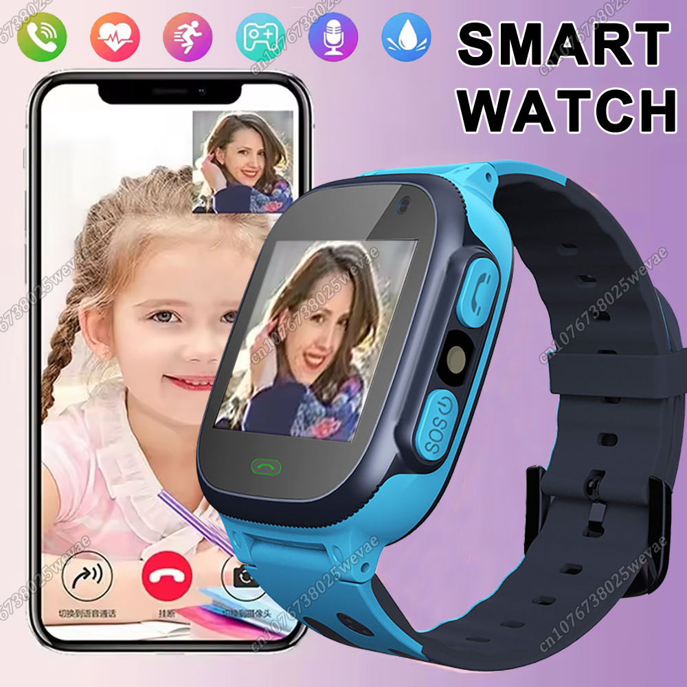 2025 New Kids Smart Watch Chil - Smartwatch Watches For Kid Boy With Alarm recension och pris