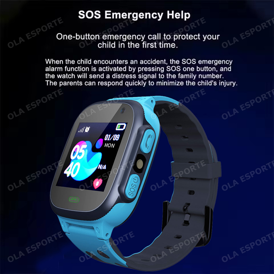 2025 New Kids Smart Watch Chil - Smartwatch Watches For Kid Boy With Alarm recension och pris
