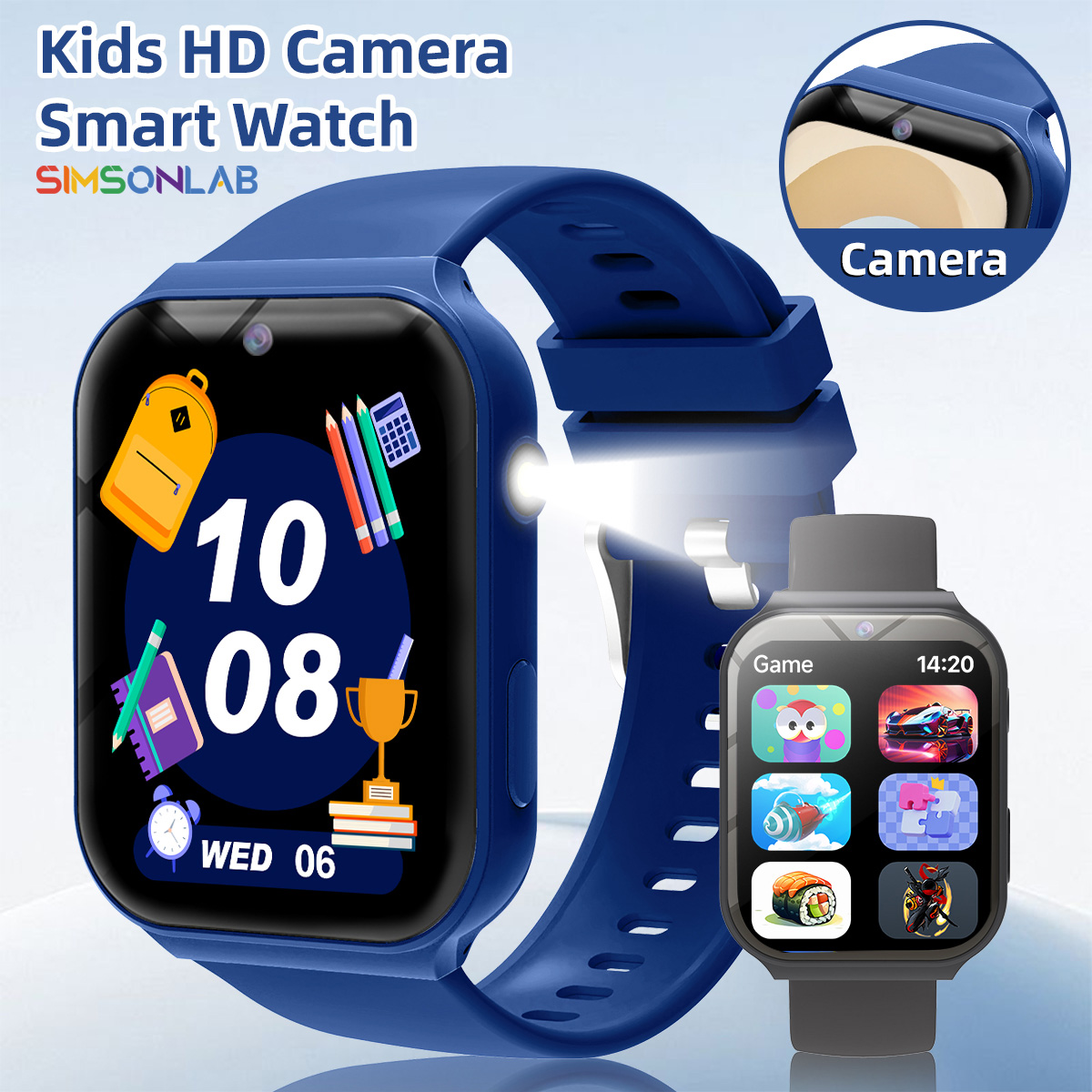 Study Partners for Kids HD Cam - Smartwatch Watches For Kid Boy With Alarm recension och pris