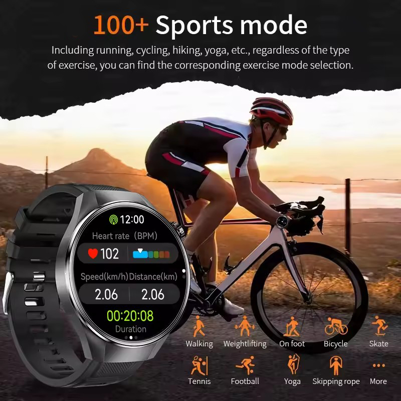 New Upgraded Original Watch G5 - Smartwatch Watches For Men With Gps recension och pris