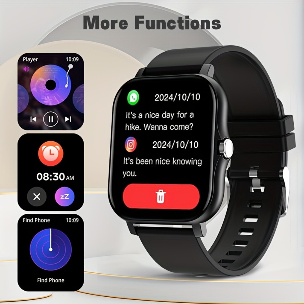 Supports Texts Calorie Counter - Smartwatch Stylish Watches For Women recension och pris