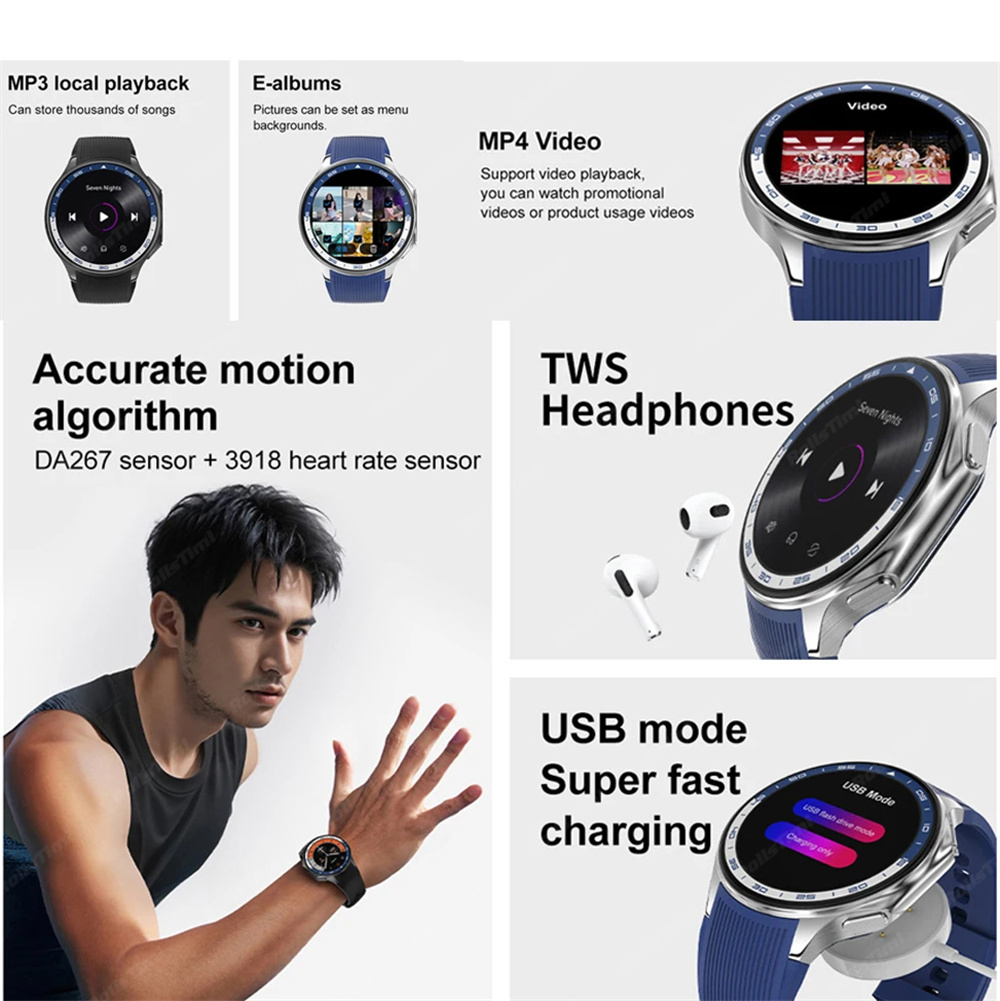 1.43 AMOLED Smart Watch 3D Sur - Timex Watches Smartwatch recension och pris