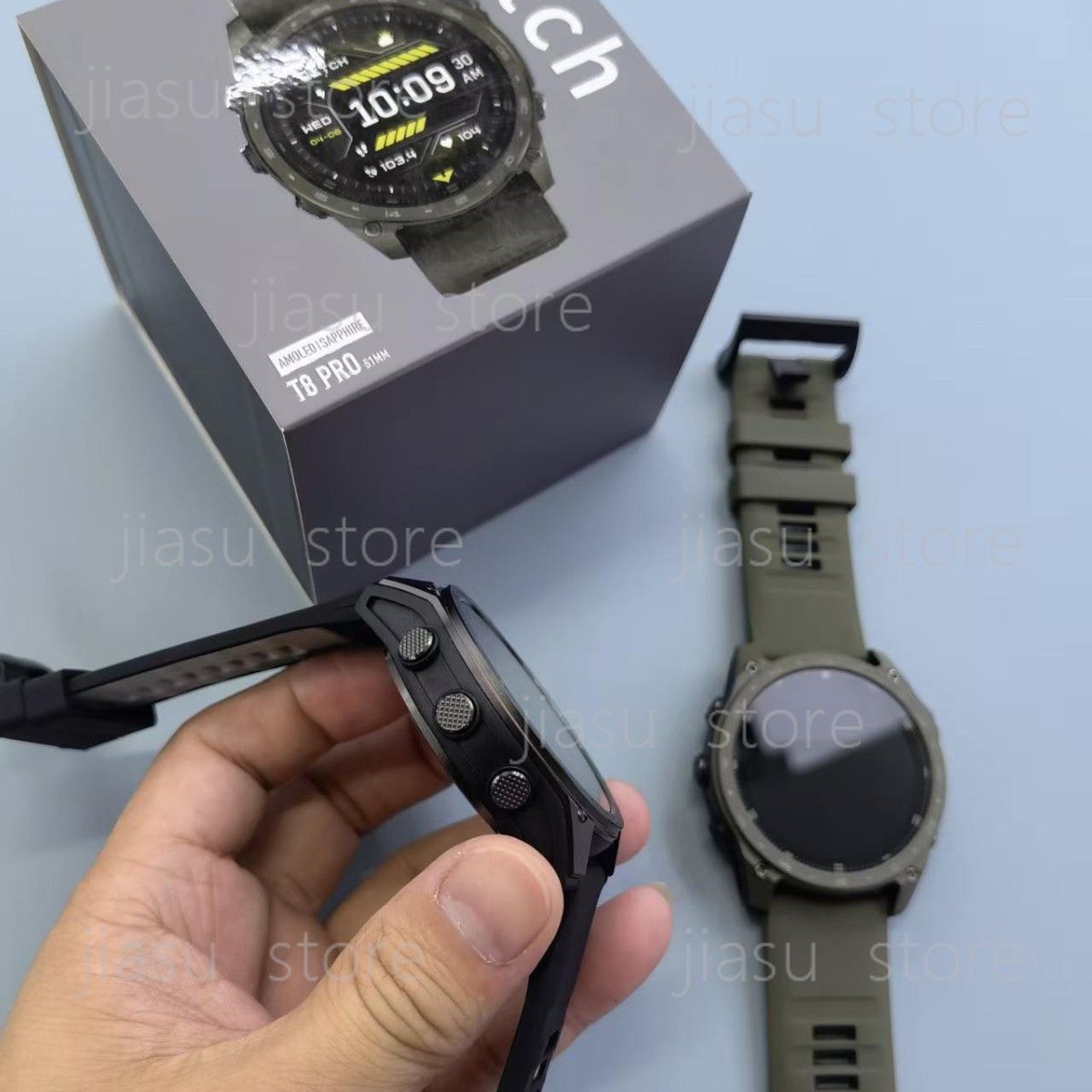 T8PRO GPS Waterproof Smart Wat - Smartwatch Watches With Bluetooth recension och pris
