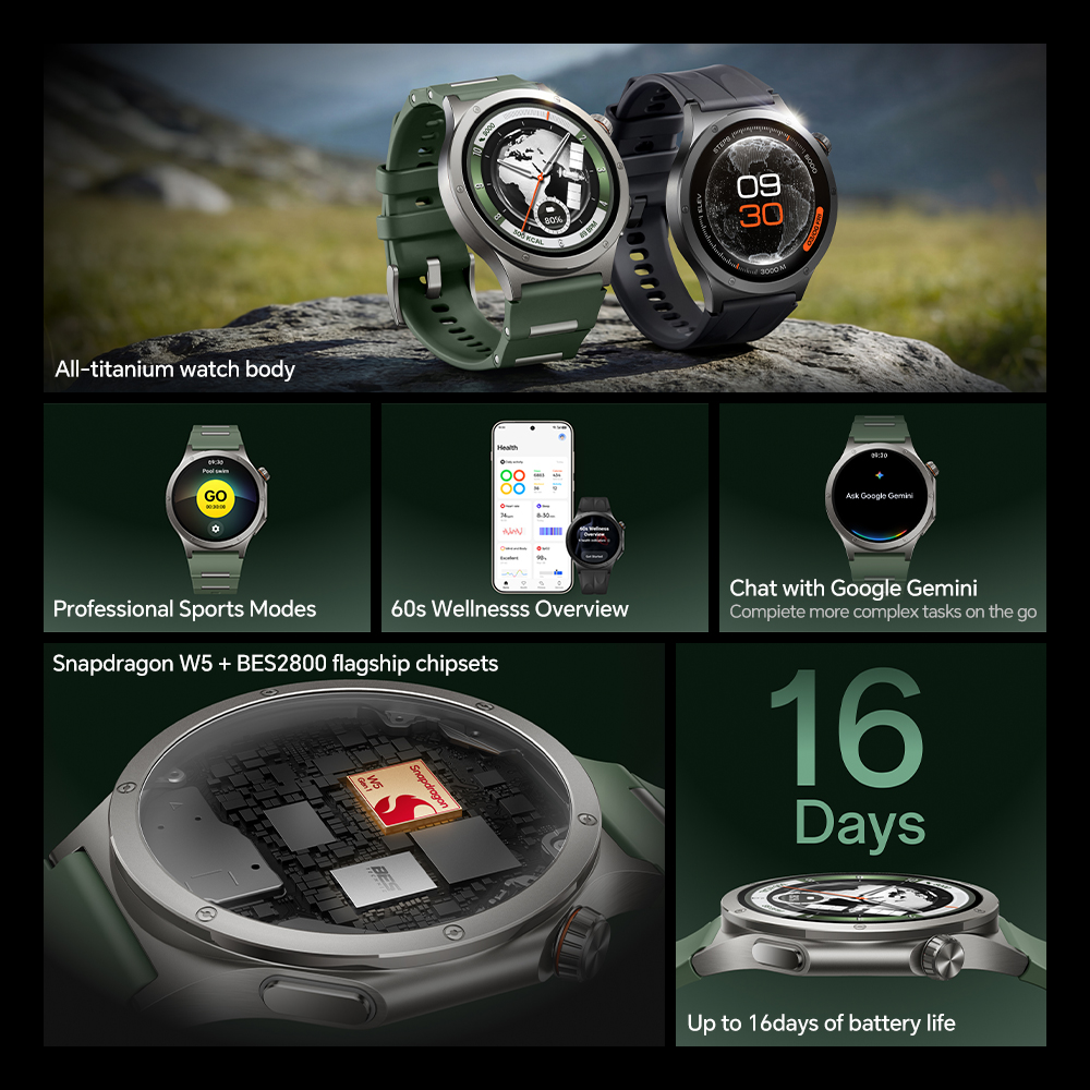 Global Version OnePlus Watch 4 - Smartwatch Oneplus Watches recension och pris