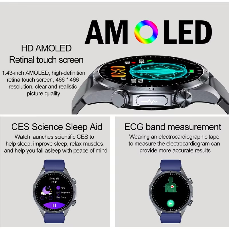 2026 New ECG+PPG Monitor Pulse - Smartwatch New Watches 2025 recension och pris