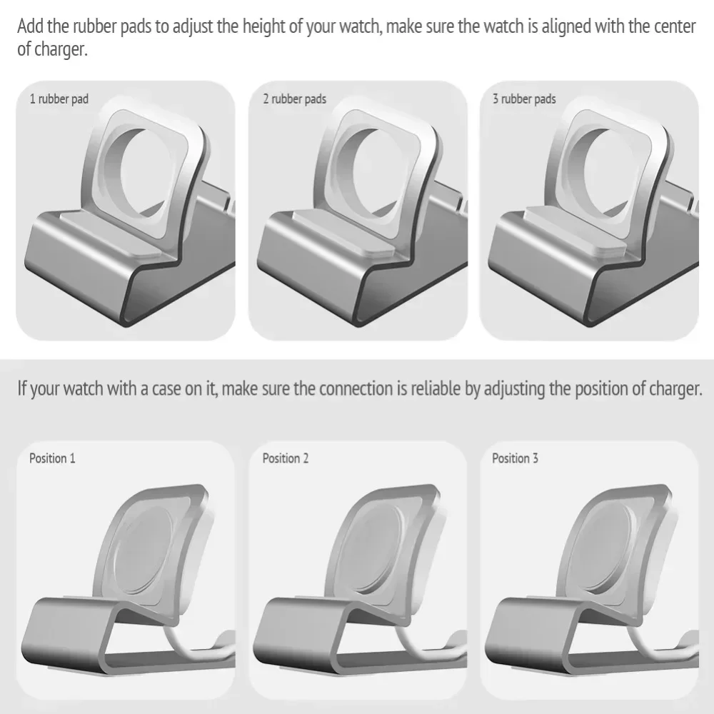 Charger Stand for Apple Watch  - Watch Charging Dock recension och pris