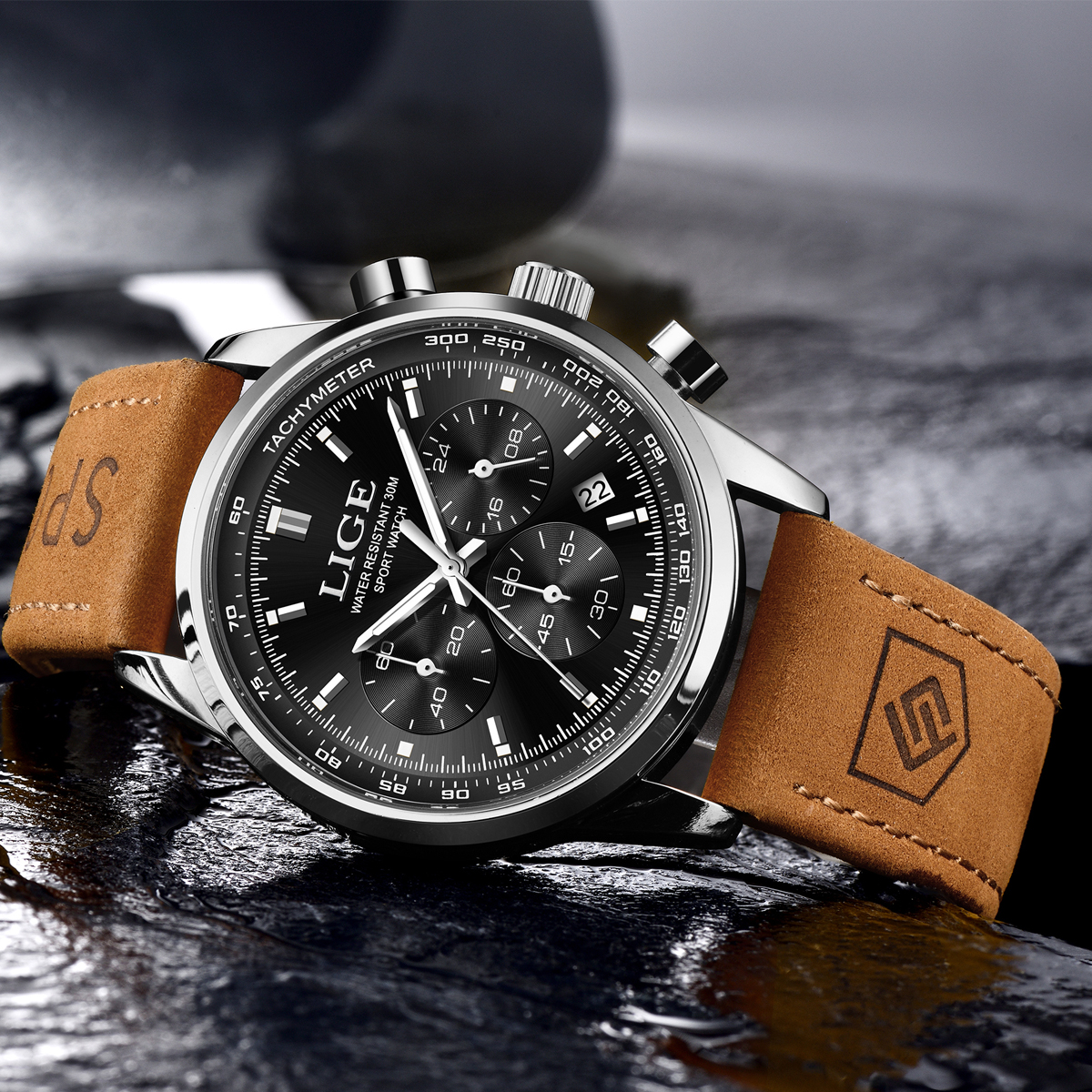 LIGE Top Brand Men's Quartz Wa - Smartwatch Military Watches For Men recension och pris