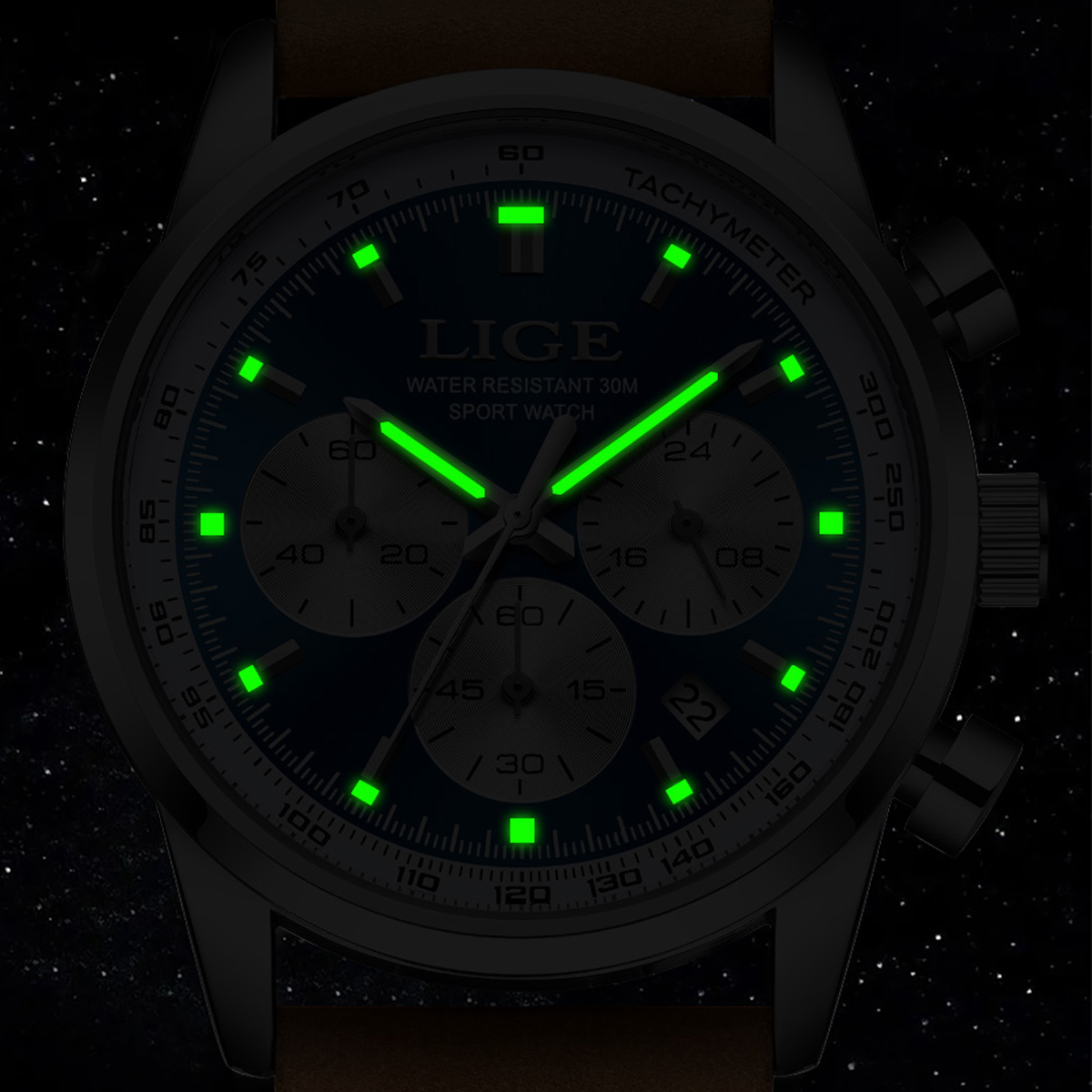 LIGE Top Brand Men's Quartz Wa - Smartwatch Military Watches For Men recension och pris