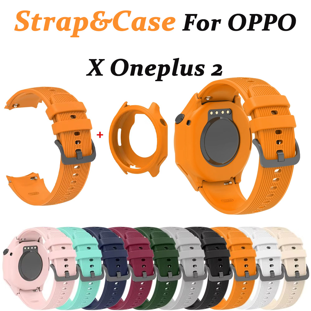 Silicone Watch Case & Strap fo - Smartwatch Oneplus Watches recension och pris