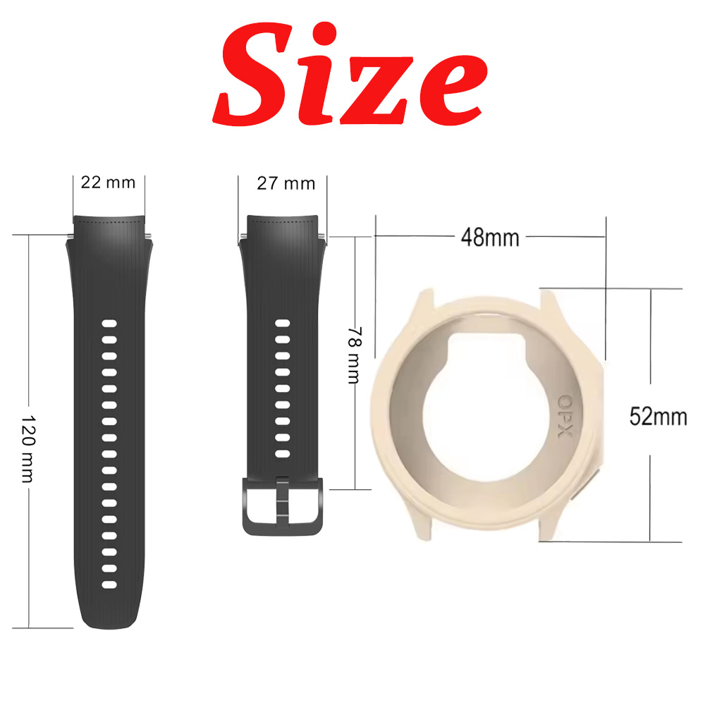 Silicone Watch Case & Strap fo - Smartwatch Oneplus Watches recension och pris