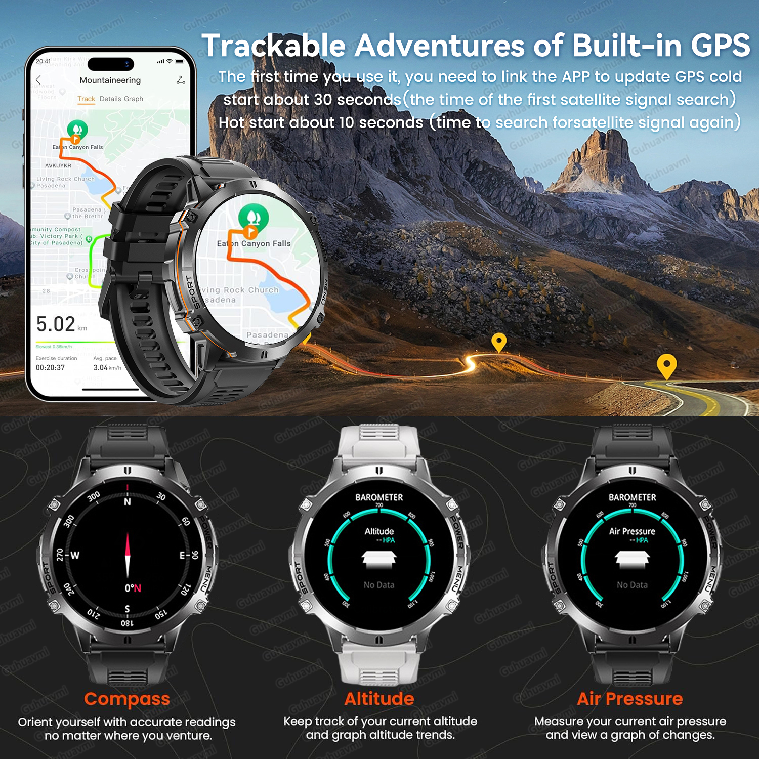 2026 New Men Outdoor GPS Smart - Timex Watches Smartwatch recension och pris
