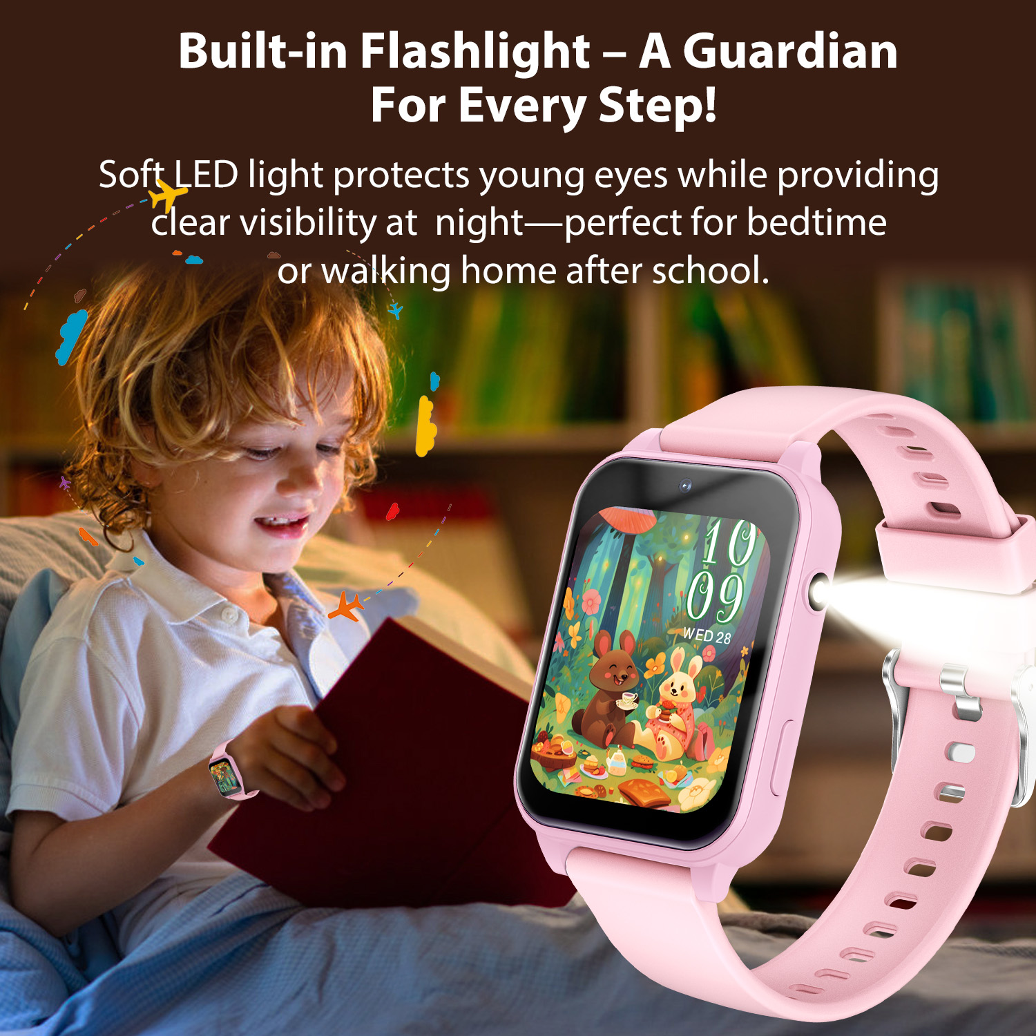 2026 New Children's Smart Watc - Smartwatch Watches For Kid Boy With Alarm recension och pris
