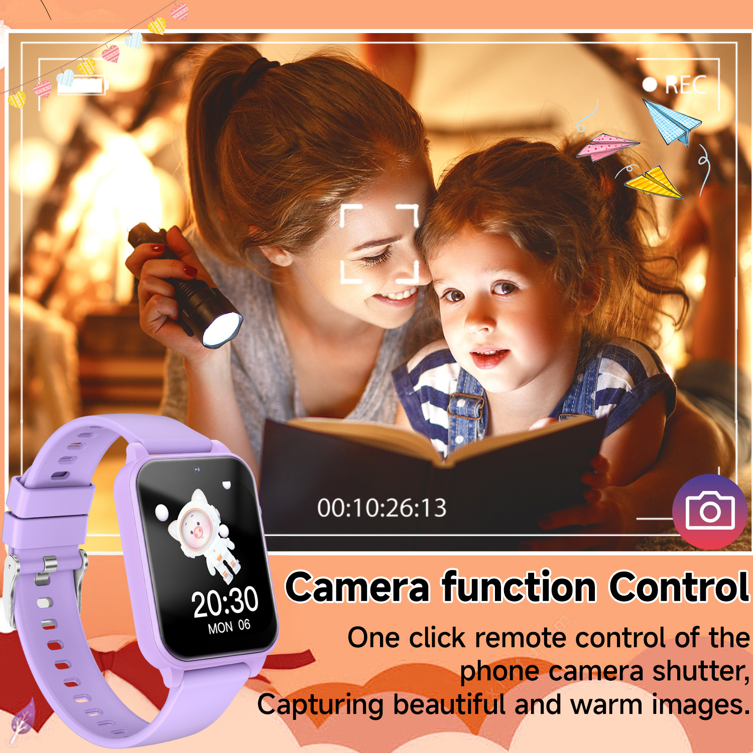 2026 New Children's Smart Watc - Smartwatch Watches For Kid Boy With Alarm recension och pris