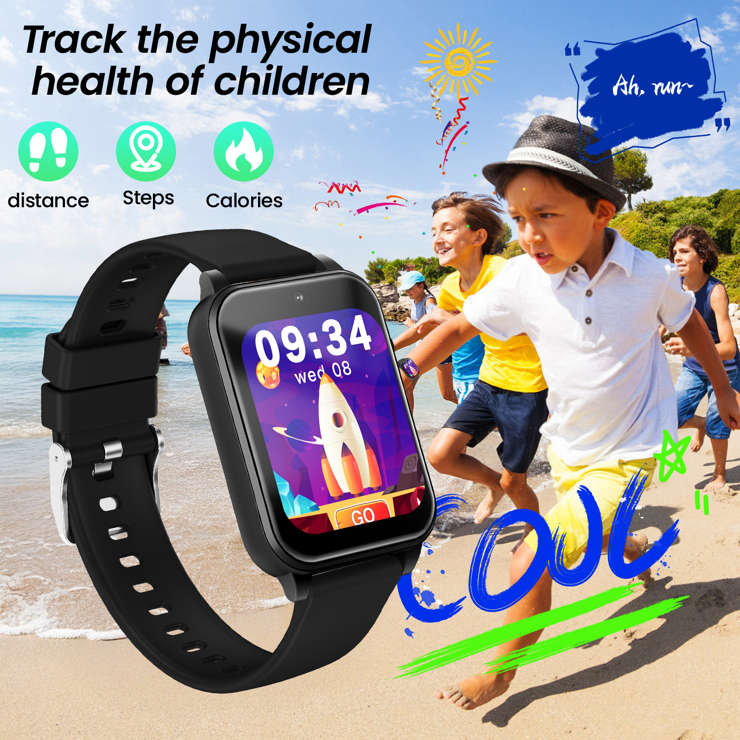 2026 New Children's Smart Watc - Smartwatch Watches For Kid Boy With Alarm recension och pris