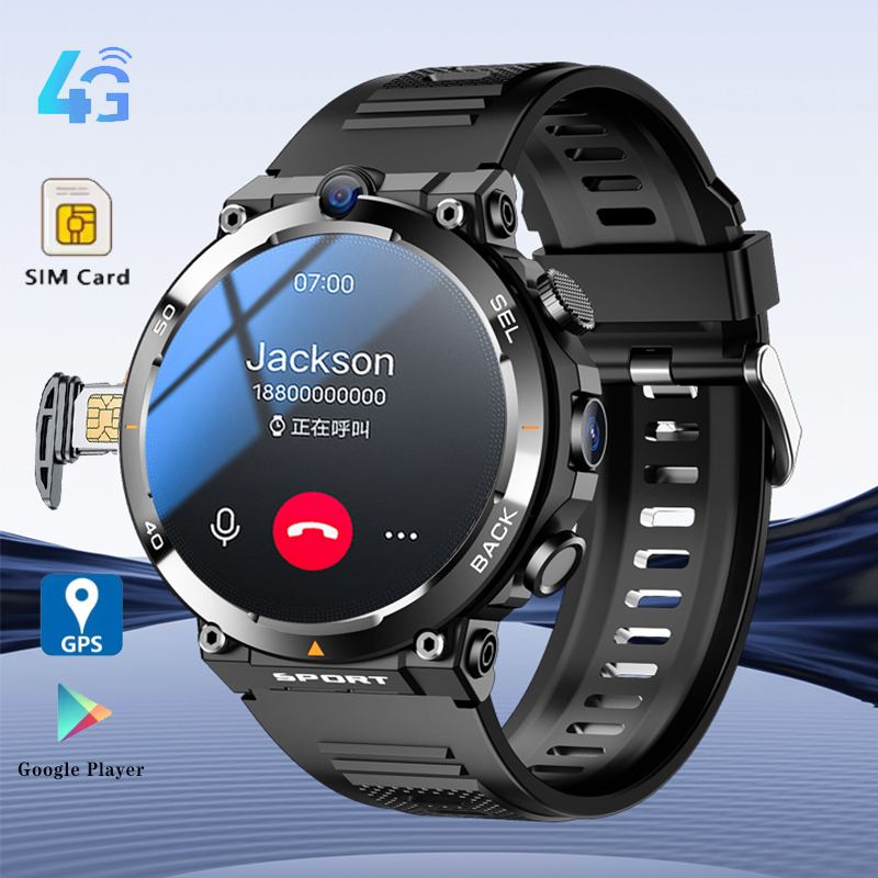 New Google Play 1.39-inch 4G N - Smartwatch Watches For Men With Gps recension och pris