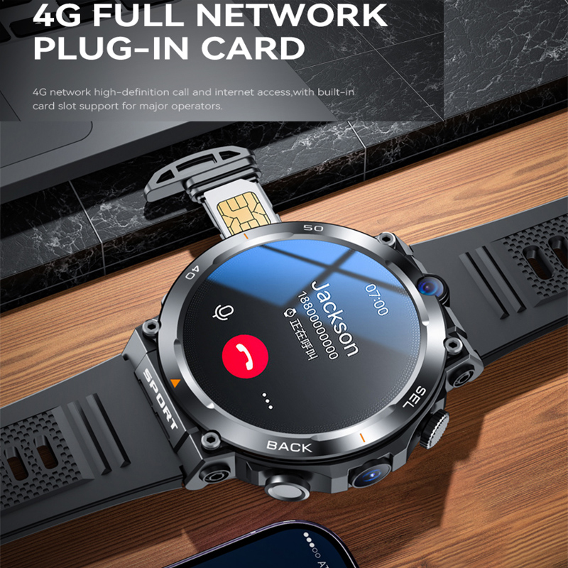 New Google Play 1.39-inch 4G N - Smartwatch Watches For Men With Gps recension och pris