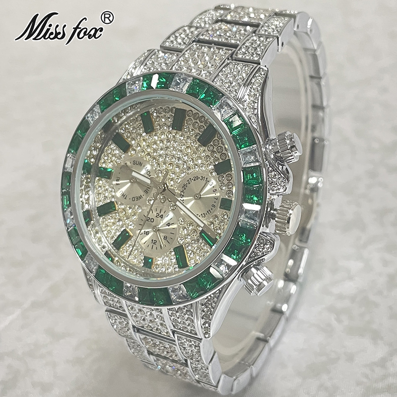 Luxury Brand MISSFOX Sliver Gr - Smartwatch Watches Brands For Men recension och pris