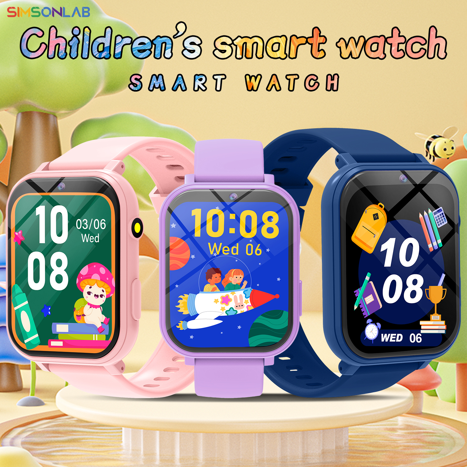 Kids Smart Watch with Camera f - Smartwatch Watches For Kid Boy With Alarm recension och pris