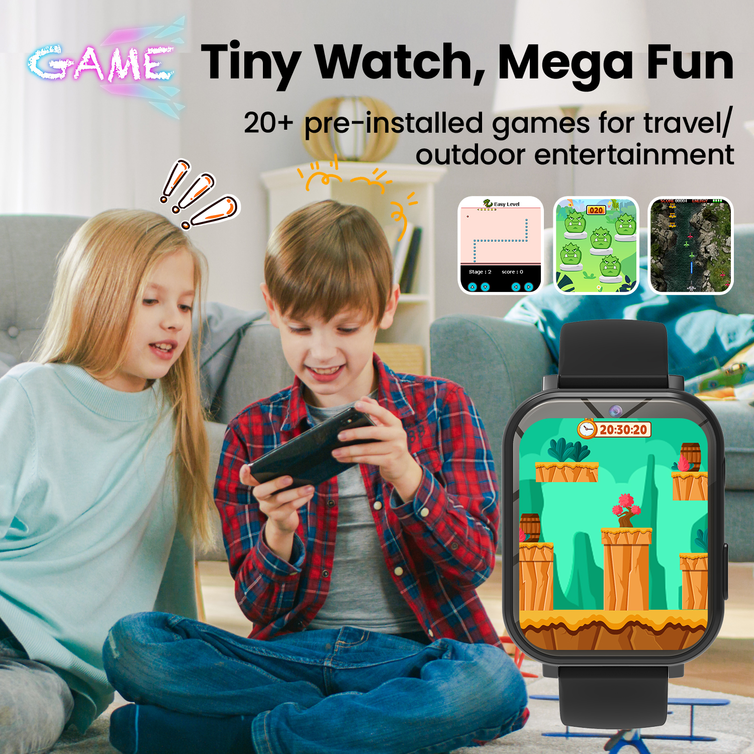Kids Smart Watch with Camera f - Smartwatch Watches For Kid Boy With Alarm recension och pris