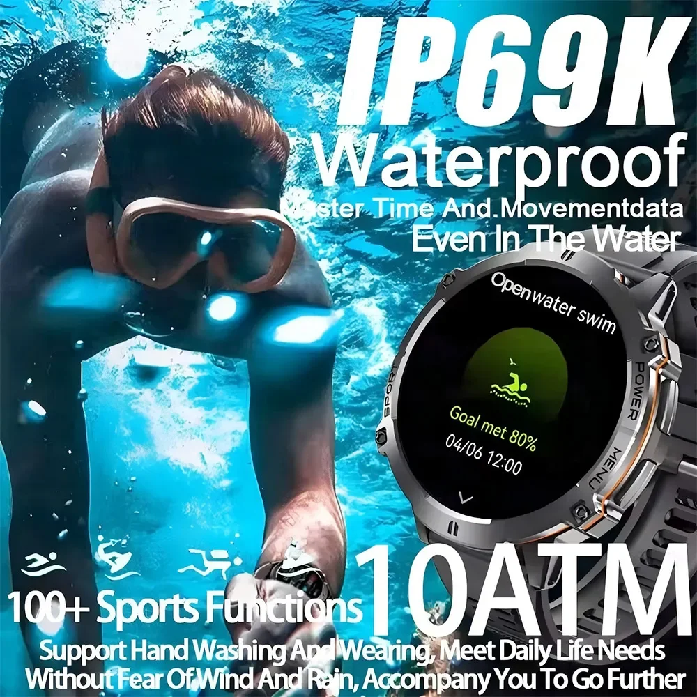 New TANK X3 Military Smart Wat - Smartwatch Military Watches For Men recension och pris