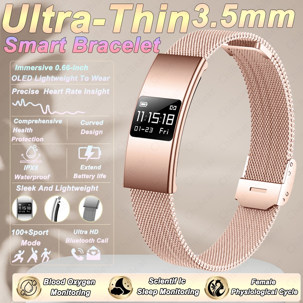 2026New 3.5mm Ultra-Slim Smart - Smartwatch Stylish Watches For Women recension och pris