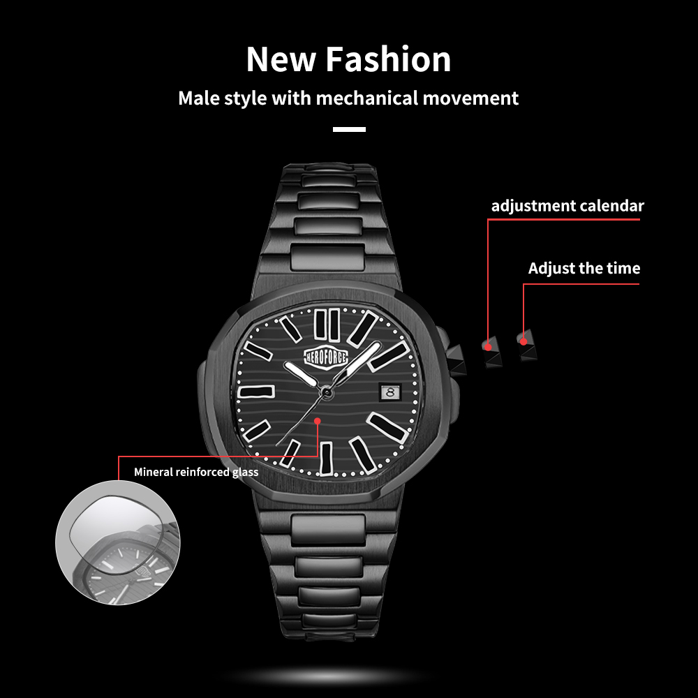HEROFORCE New Sapphire Waterpr - Smartwatch Watches Brands For Men recension och pris