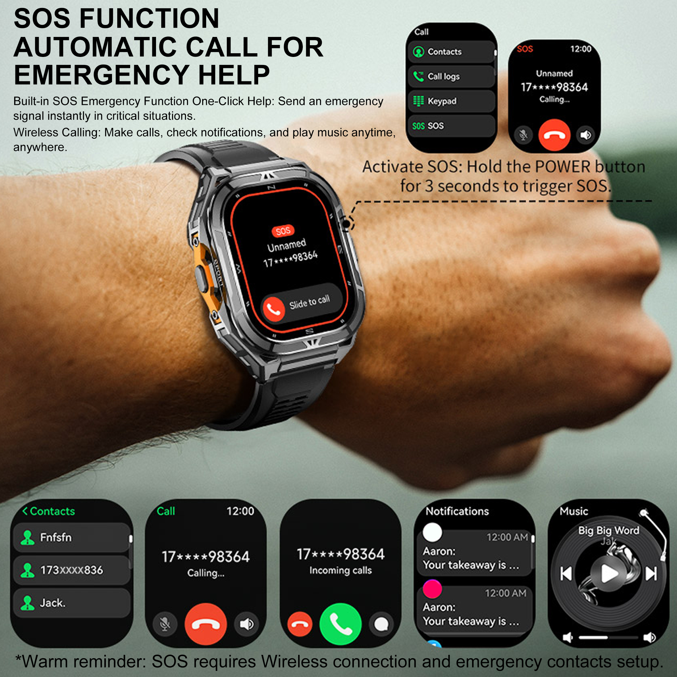 2025 new GPS dual-band positio - Smartwatch New Watches 2025 recension och pris