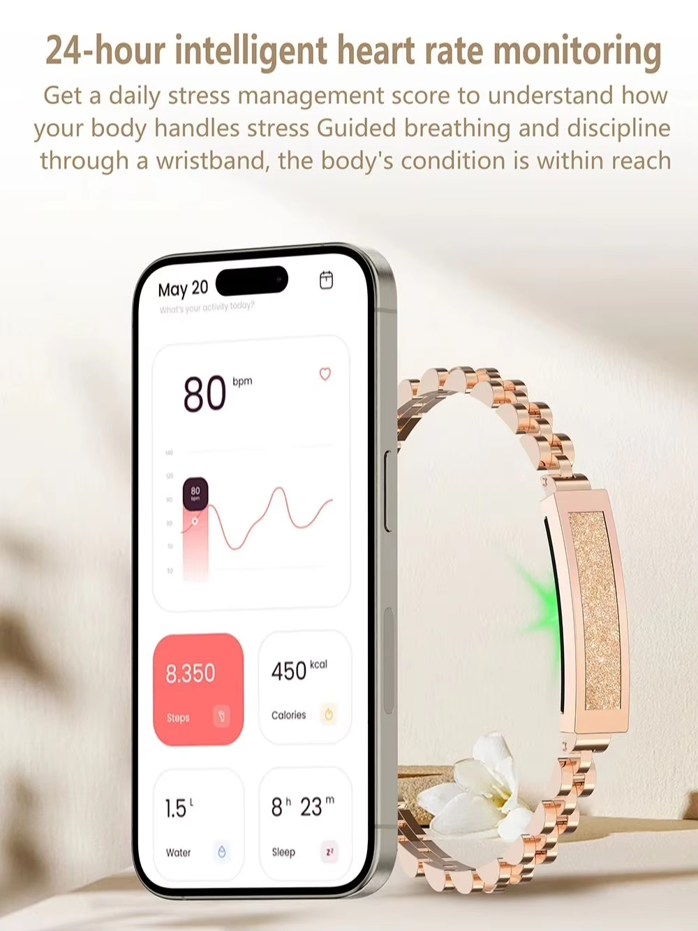 Fashion Couple Chain Smart Bra - Couple Watches Smartwatch recension och pris