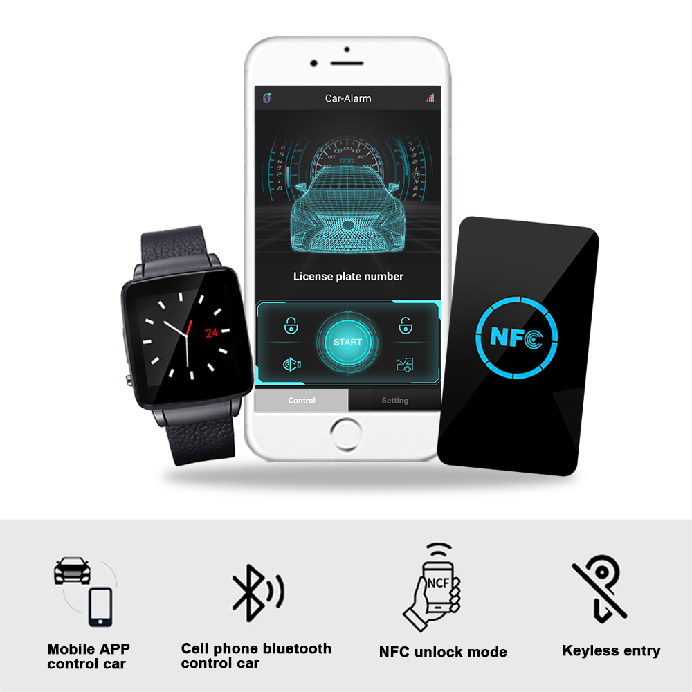 NFC mobile phone watch modifie - Smartwatch Watches With Bluetooth recension och pris