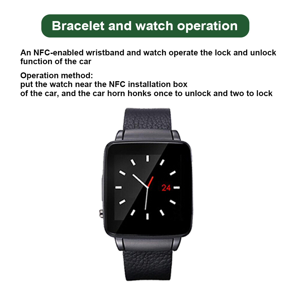 NFC mobile phone watch modifie - Smartwatch Watches With Bluetooth recension och pris