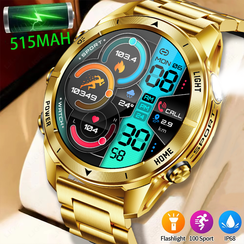 2026 A NEW Military GPS IP68 5 - Smartwatch Watches For Men With Gps recension och pris