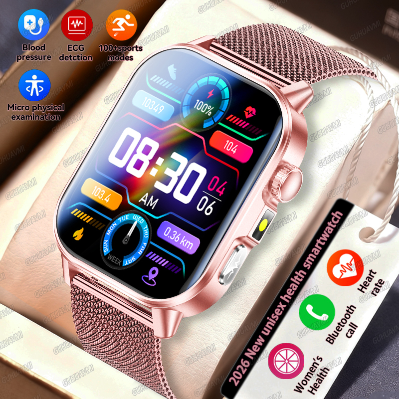 GUHUAVMI 2026 New Precise Heal - Smartwatch Military Watches For Men recension och pris