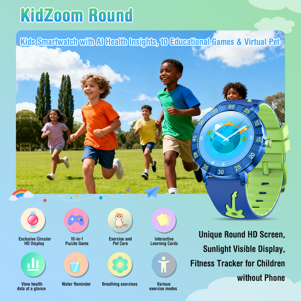 New Ciberer DS08 Kids Smart Wa - Smartwatch Watches For Kid Boy With Alarm recension och pris