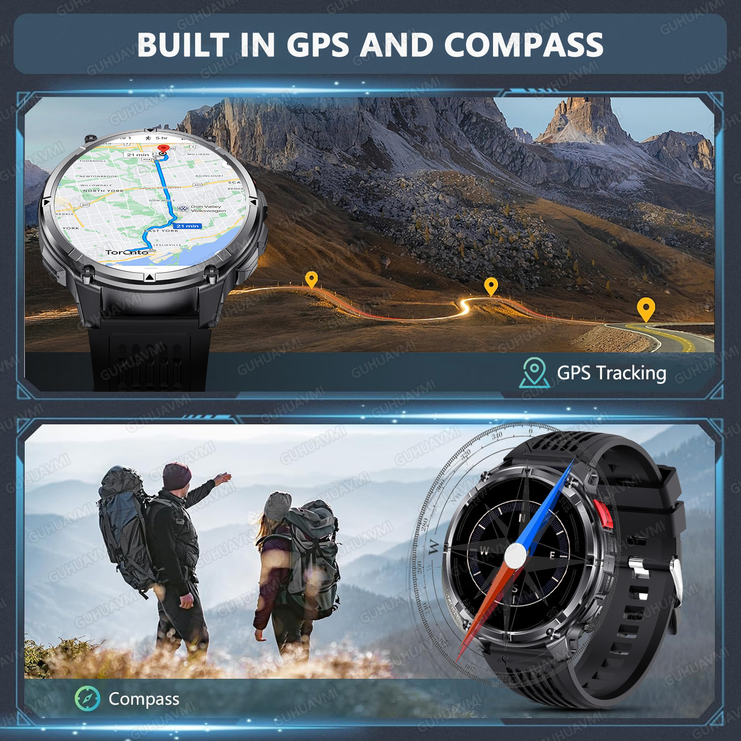 2026 New T-Rex3 Ultra 1100Mah  - Smartwatch Military Watches For Men recension och pris