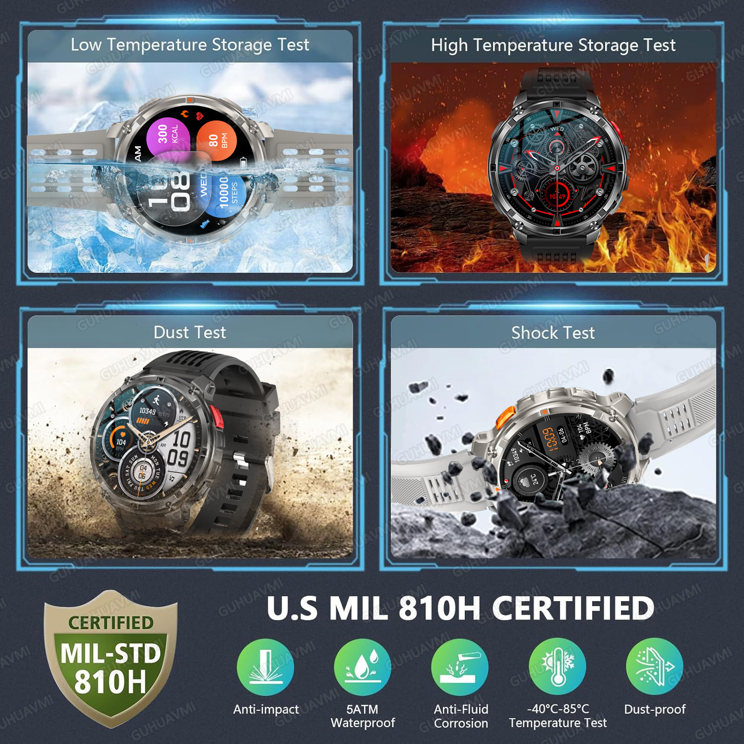 2026 New T-Rex3 Ultra 1100Mah  - Smartwatch Military Watches For Men recension och pris